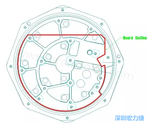 根據(jù)特定的機(jī)械規(guī)范設(shè)計(jì)PCB，以便其能放入防爆容器中-深圳宏力捷