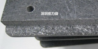 可加工性的合成石，可以用CNC洗出想要的形狀與機(jī)構(gòu)，可以媲美鋁合金