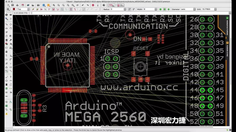 CadSoft EAGLE是一款專(zhuān)業(yè)的印刷電路板(PCB)設(shè)計(jì)軟件，低成本、便于使用、功能強(qiáng)大。